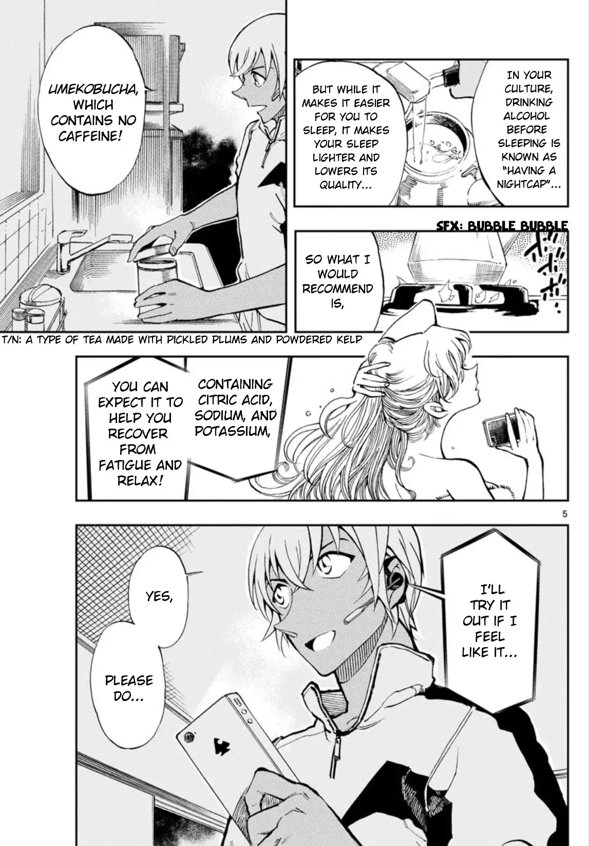 Zero's Tea Time Chapter 7 page 5 - Chapter 7: You Can't Sleep?