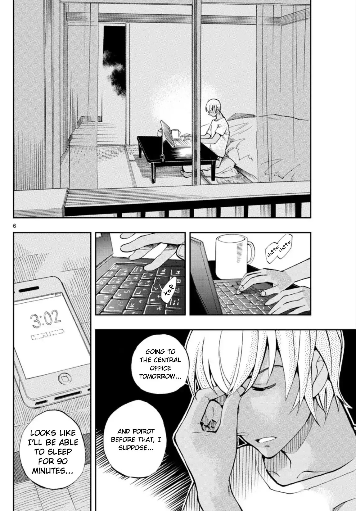 Zero's Tea Time Chapter 7 page 6 - Chapter 7: You Can't Sleep?