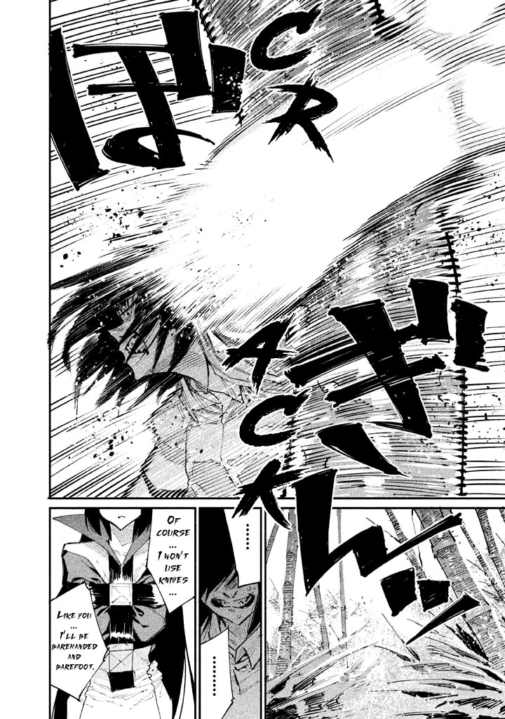 Zerozaki Kishishiki no Ningen Knock Chapter 10 page 28 - Chapter 10: The Decisive Battle of Sparrow's Fetched Bamboo Mountain - Tenth Ball