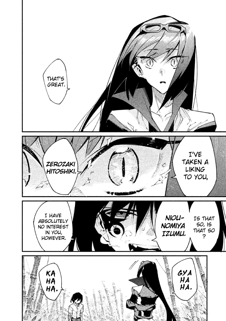 Zerozaki Kishishiki no Ningen Knock Chapter 10 page 30 - Chapter 10: The Decisive Battle of Sparrow's Fetched Bamboo Mountain - Tenth Ball