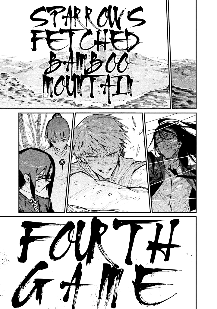 Zerozaki Kishishiki no Ningen Knock Chapter 10 page 31 - Chapter 10: The Decisive Battle of Sparrow's Fetched Bamboo Mountain - Tenth Ball