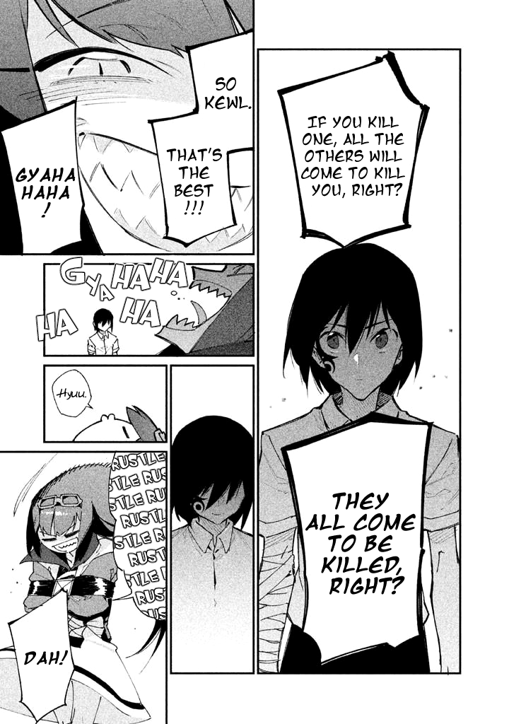 Zerozaki Kishishiki no Ningen Knock Chapter 10 page 5 - Chapter 10: The Decisive Battle of Sparrow's Fetched Bamboo Mountain - Tenth Ball