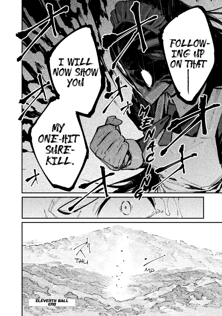 Zerozaki Kishishiki no Ningen Knock Chapter 11 page 29 - Chapter 11: The Decisive Battle of Sparrow's Fetched Bamboo Mountain - Eleventh Ball