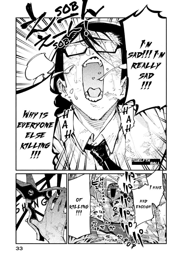 Zerozaki Kishishiki no Ningen Knock Chapter 12 page 1 - Chapter 12: The Decisive Battle of Sparrow's Fetched Bamboo Mountain - Twelfth Ball