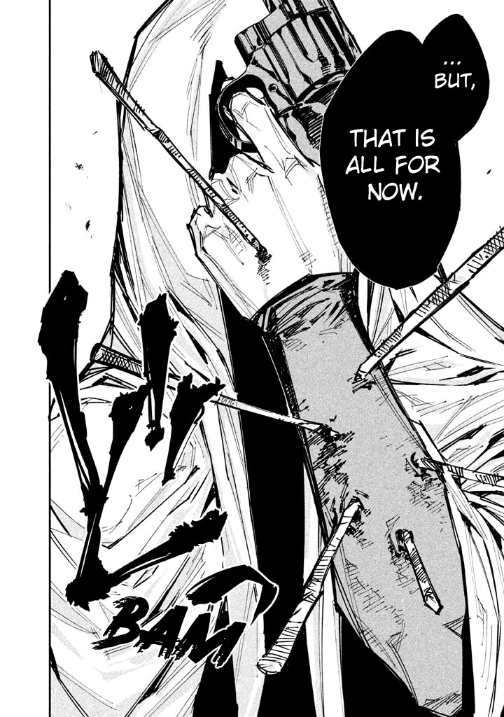 Zerozaki Kishishiki no Ningen Knock Chapter 12 page 19 - Chapter 12: The Decisive Battle of Sparrow's Fetched Bamboo Mountain - Twelfth Ball