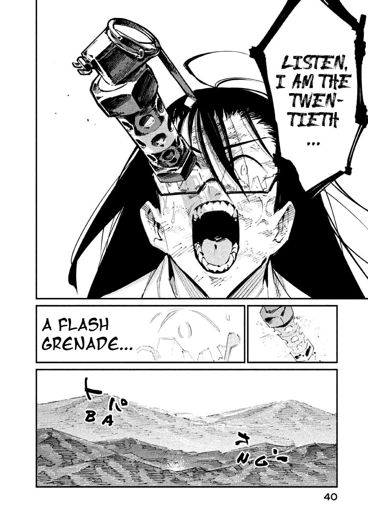 Zerozaki Kishishiki no Ningen Knock Chapter 12 page 8 - Chapter 12: The Decisive Battle of Sparrow's Fetched Bamboo Mountain - Twelfth Ball