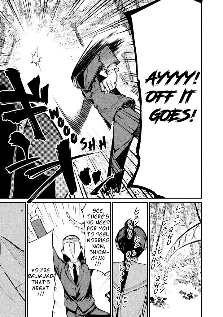 Zerozaki Kishishiki no Ningen Knock Chapter 13 page 19 - Chapter 13: The Decisive Battle of Sparrow's Fetched Bamboo Mountain - Thirteenth Ball