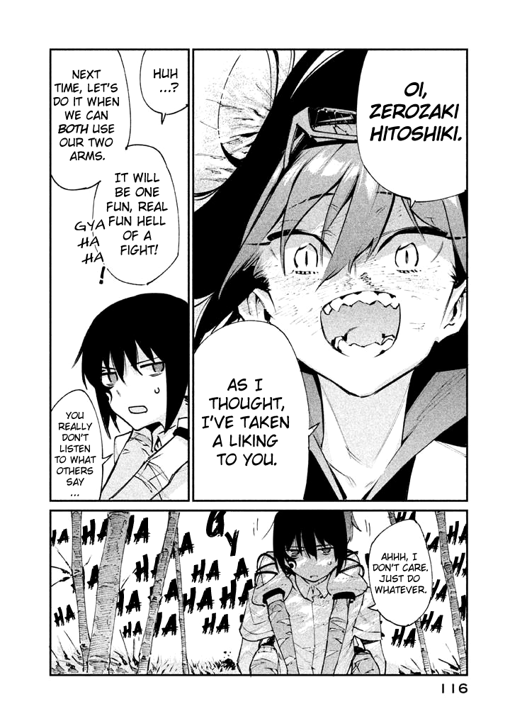 Zerozaki Kishishiki no Ningen Knock Chapter 14 page 19 - Chapter 14: The Decisive Battle of Sparrow's Fetched Bamboo Mountain - Fourteenth Ball