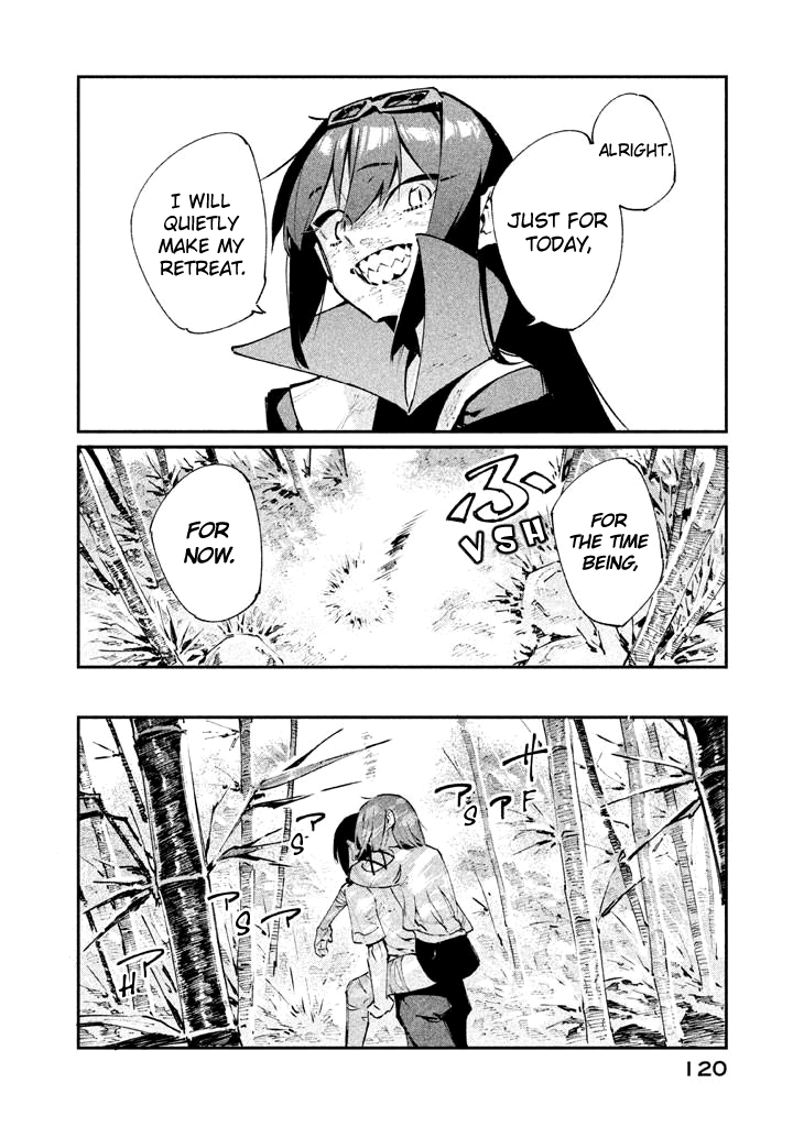 Zerozaki Kishishiki no Ningen Knock Chapter 14 page 23 - Chapter 14: The Decisive Battle of Sparrow's Fetched Bamboo Mountain - Fourteenth Ball
