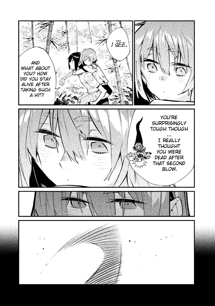 Zerozaki Kishishiki no Ningen Knock Chapter 15 page 29 - Chapter 15: The Decisive Battle of Sparrow's Fetched Bamboo Mountain - Fifteenth Ball