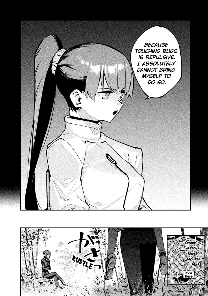 Zerozaki Kishishiki no Ningen Knock Chapter 16 page 7 - Chapter 16: The Decisive Battle of Sparrow's Fetched Bamboo Mountain - Sixteenth Ball