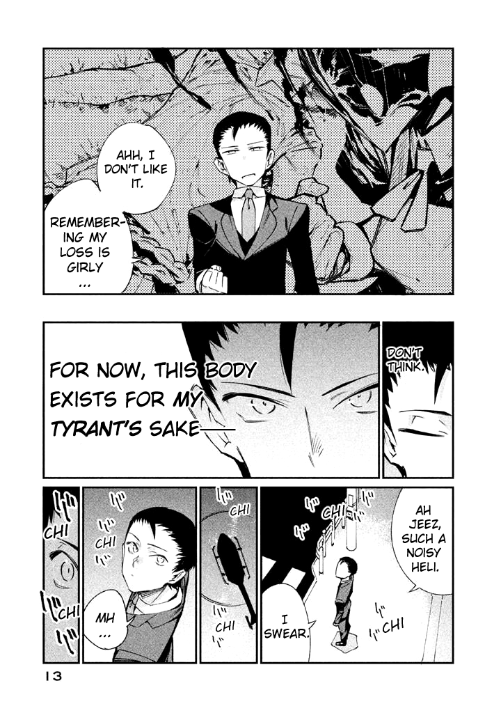 Zerozaki Kishishiki no Ningen Knock Chapter 18 page 11 - Chapter 18: The Legend of The Contractor - Eighteenth Ball