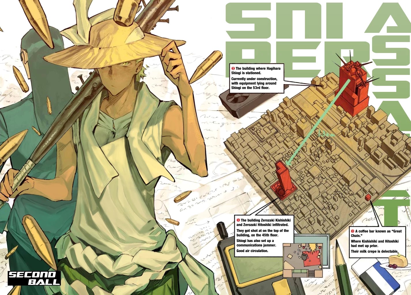 Zerozaki Kishishiki no Ningen Knock Chapter 2 page 2 - Chapter 2: Sniper Assault - Second Ball