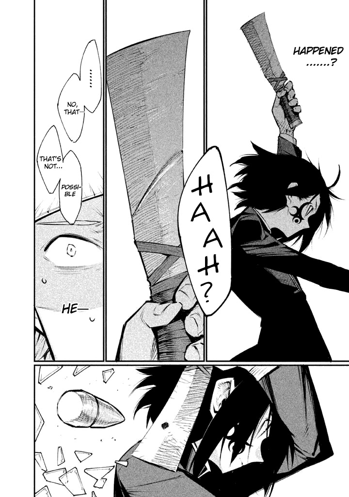 Zerozaki Kishishiki no Ningen Knock Chapter 2 page 34 - Chapter 2: Sniper Assault - Second Ball