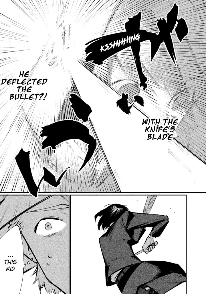 Zerozaki Kishishiki no Ningen Knock Chapter 2 page 35 - Chapter 2: Sniper Assault - Second Ball