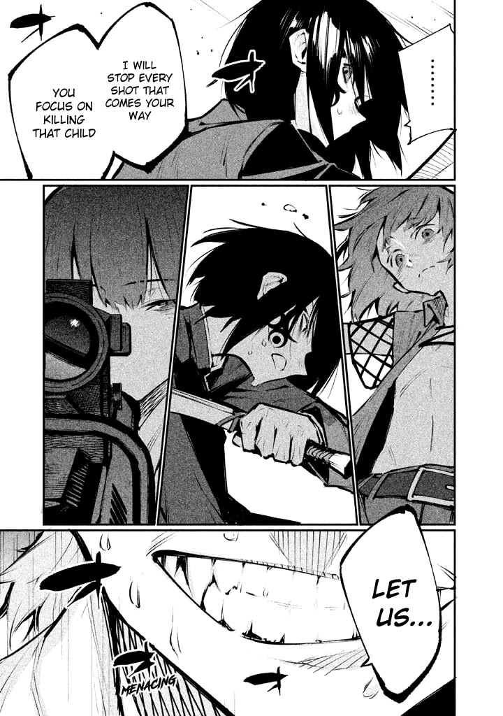 Zerozaki Kishishiki no Ningen Knock Chapter 2 page 52 - Chapter 2: Sniper Assault - Second Ball