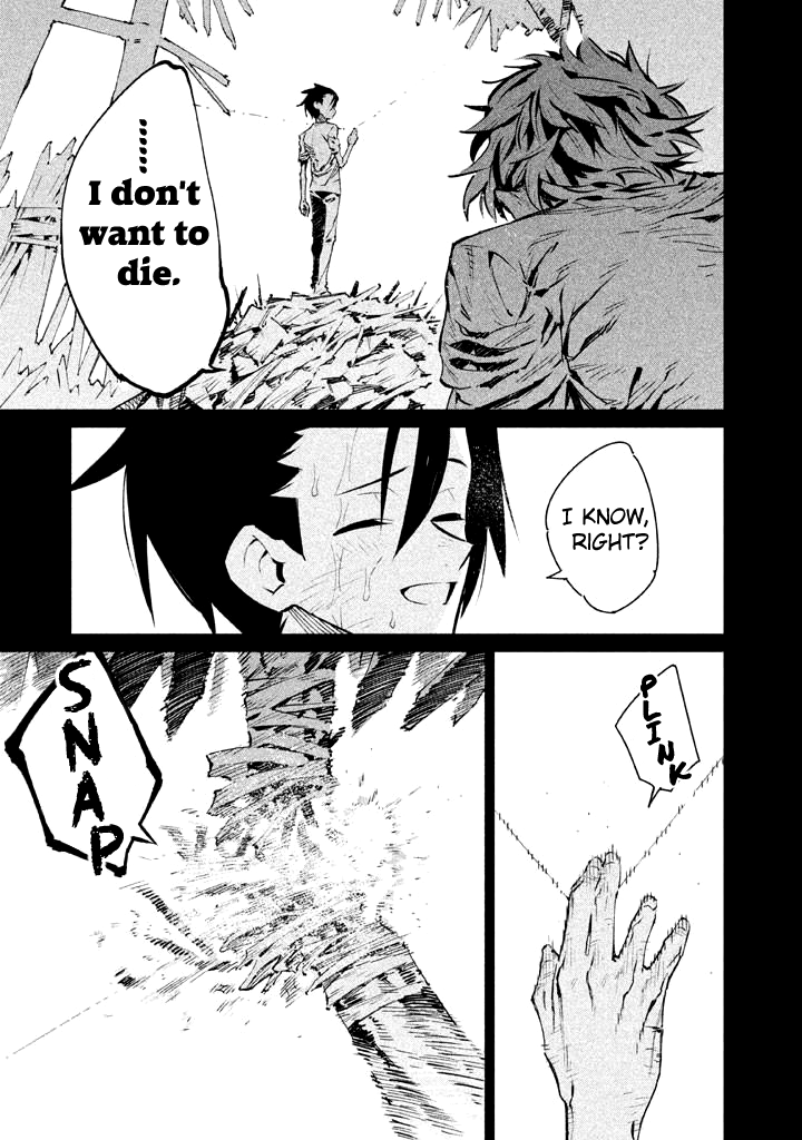 Zerozaki Kishishiki no Ningen Knock Chapter 22 page 22 - Chapter 22: The Legend of The Contractor - Twenty-Second Ball