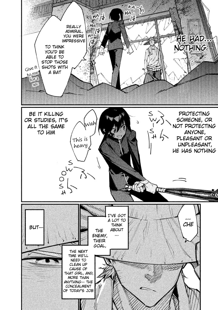 Zerozaki Kishishiki no Ningen Knock Chapter 3 page 30 - Chapter 3: Sniper Assault - Third Ball