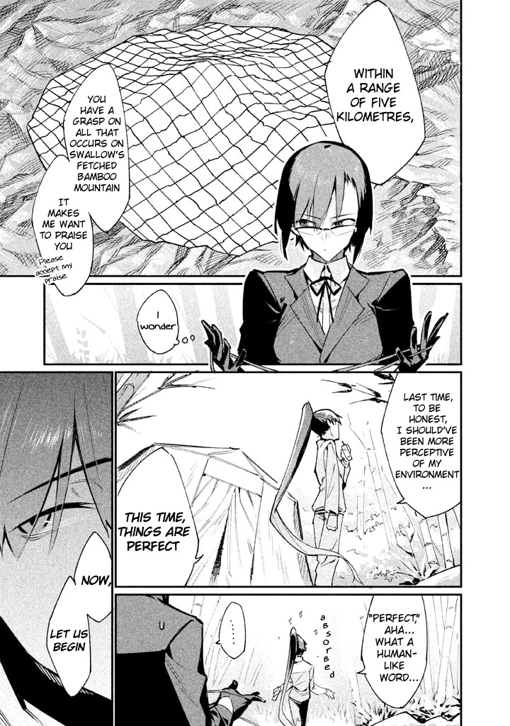 Zerozaki Kishishiki no Ningen Knock Chapter 4 page 28 - Chapter 4: Sparrow's Fetched Bamboo Mountain - Fourth Ball