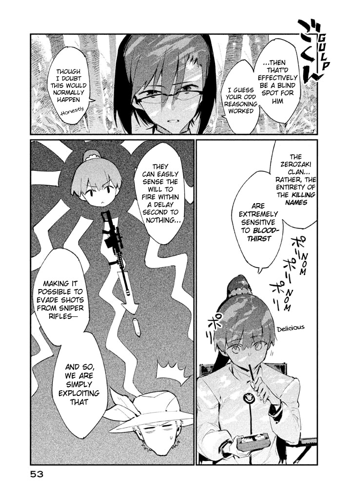 Zerozaki Kishishiki no Ningen Knock Chapter 6 page 19 - Chapter 6: Sparrow's Fetched Bamboo Mountain - Sixth Ball