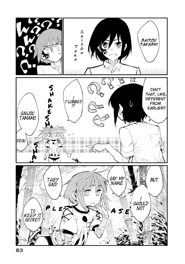 Zerozaki Kishishiki no Ningen Knock Chapter 7 page 21 - Chapter 7: Sparrow's Fetched Bamboo Mountain - Seventh Ball