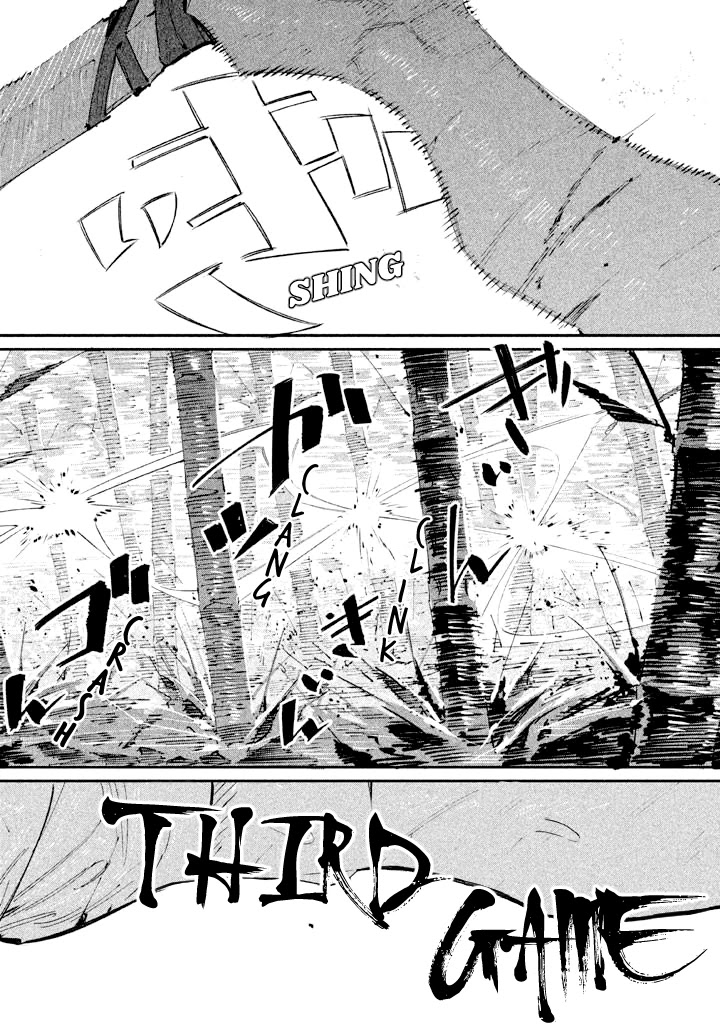 Zerozaki Kishishiki no Ningen Knock Chapter 8 page 11 - Chapter 8: Sparrow's Fetched Bamboo Mountain - Eighth Ball