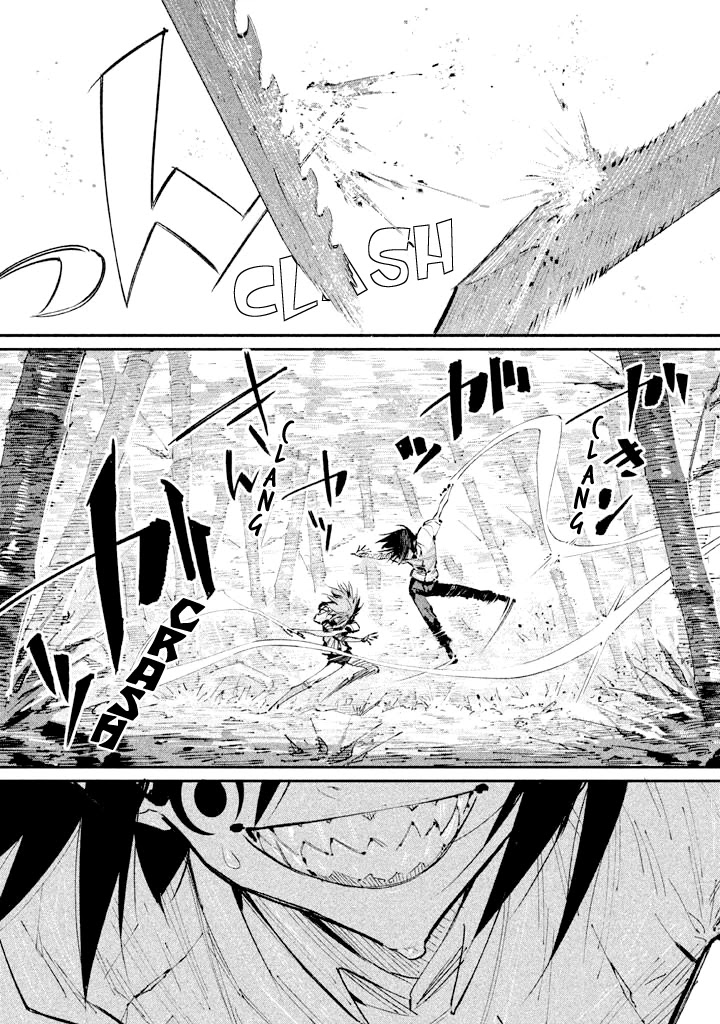 Zerozaki Kishishiki no Ningen Knock Chapter 8 page 12 - Chapter 8: Sparrow's Fetched Bamboo Mountain - Eighth Ball