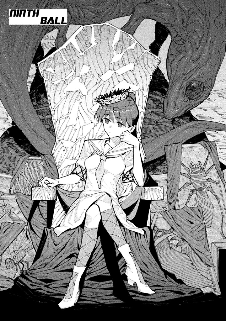 Zerozaki Kishishiki no Ningen Knock Chapter 9 page 1 - Chapter 9: Sparrow's Fetched Bamboo Mountain - Ninth Ball