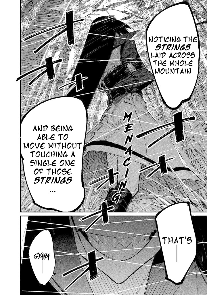 Zerozaki Kishishiki no Ningen Knock Chapter 9 page 22 - Chapter 9: Sparrow's Fetched Bamboo Mountain - Ninth Ball