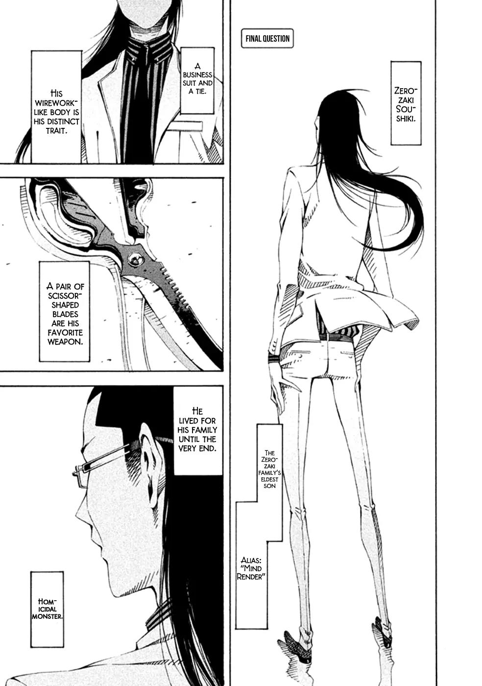 Zerozaki Soushiki no Ningen Shiken Chapter 22 page 2 - Chapter 22: Final Question