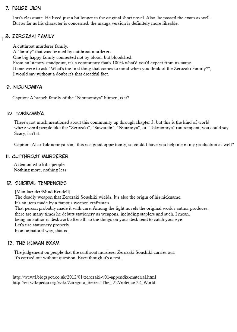 Zerozaki Soushiki no Ningen Shiken Chapter 3 page 45 - Chapter 3