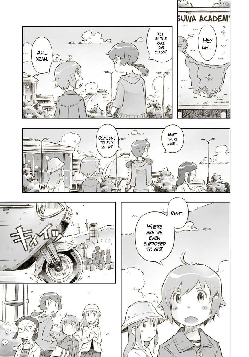 Zesshaka - Shiritsu yottsu wa Joshigakuin zetsumetsu kigu-sha gakka Chapter 2 page 5 - Chapter 2