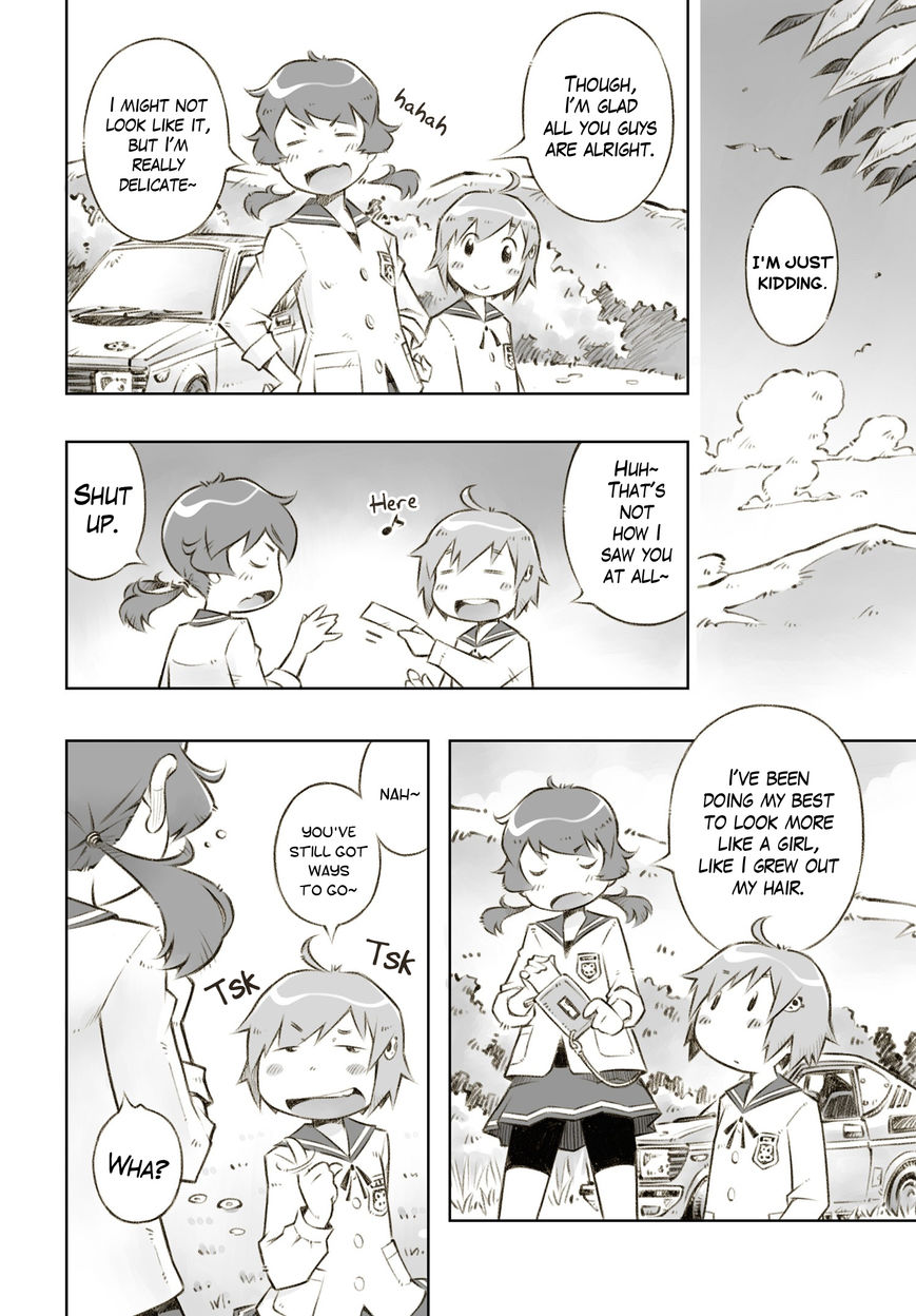 Zesshaka - Shiritsu yottsu wa Joshigakuin zetsumetsu kigu-sha gakka Chapter 3 page 13 - Chapter 3