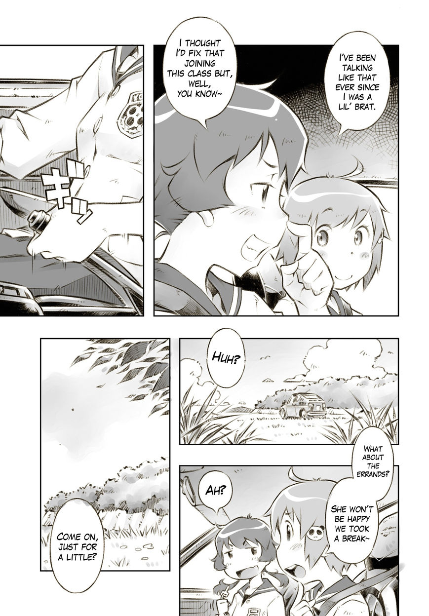 Zesshaka - Shiritsu yottsu wa Joshigakuin zetsumetsu kigu-sha gakka Chapter 3 page 6 - Chapter 3