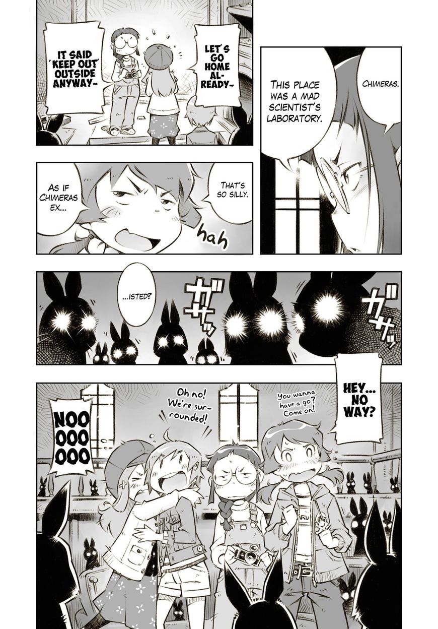 Zesshaka - Shiritsu yottsu wa Joshigakuin zetsumetsu kigu-sha gakka Chapter 4 page 14 - Chapter 4 : The Kamome Island Expedition Force
