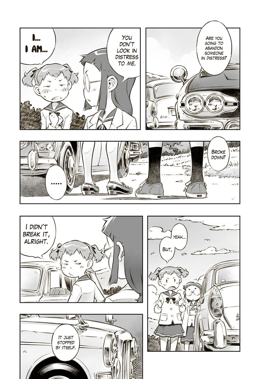 Zesshaka - Shiritsu yottsu wa Joshigakuin zetsumetsu kigu-sha gakka Chapter 5 page 11 - Chapter 5 : Abbie and the Magic Screwdriver