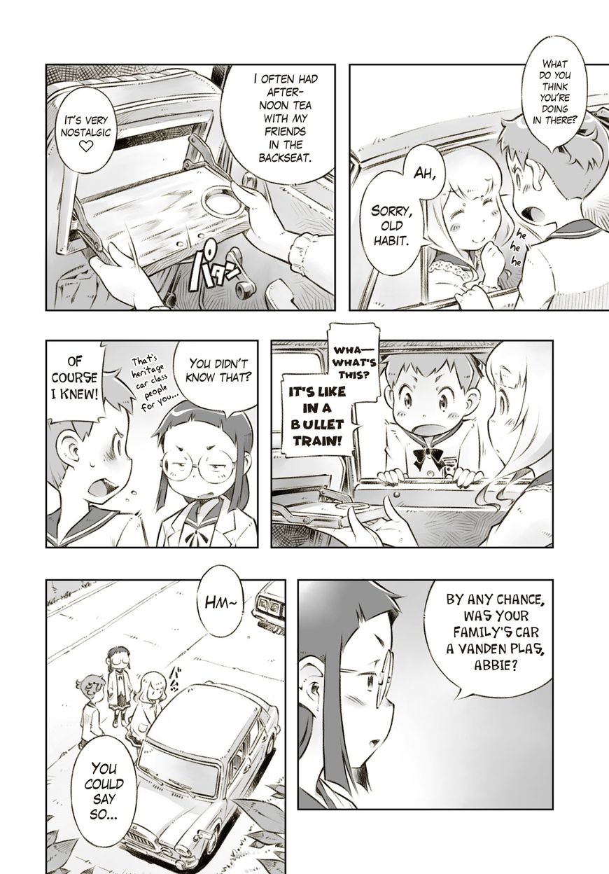 Zesshaka - Shiritsu yottsu wa Joshigakuin zetsumetsu kigu-sha gakka Chapter 5 page 13 - Chapter 5 : Abbie and the Magic Screwdriver