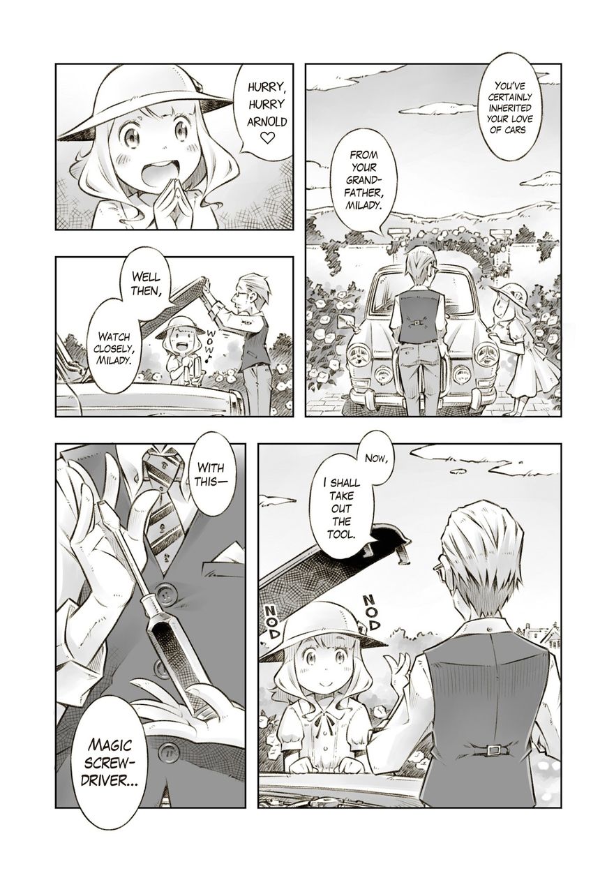 Zesshaka - Shiritsu yottsu wa Joshigakuin zetsumetsu kigu-sha gakka Chapter 5 page 18 - Chapter 5 : Abbie and the Magic Screwdriver