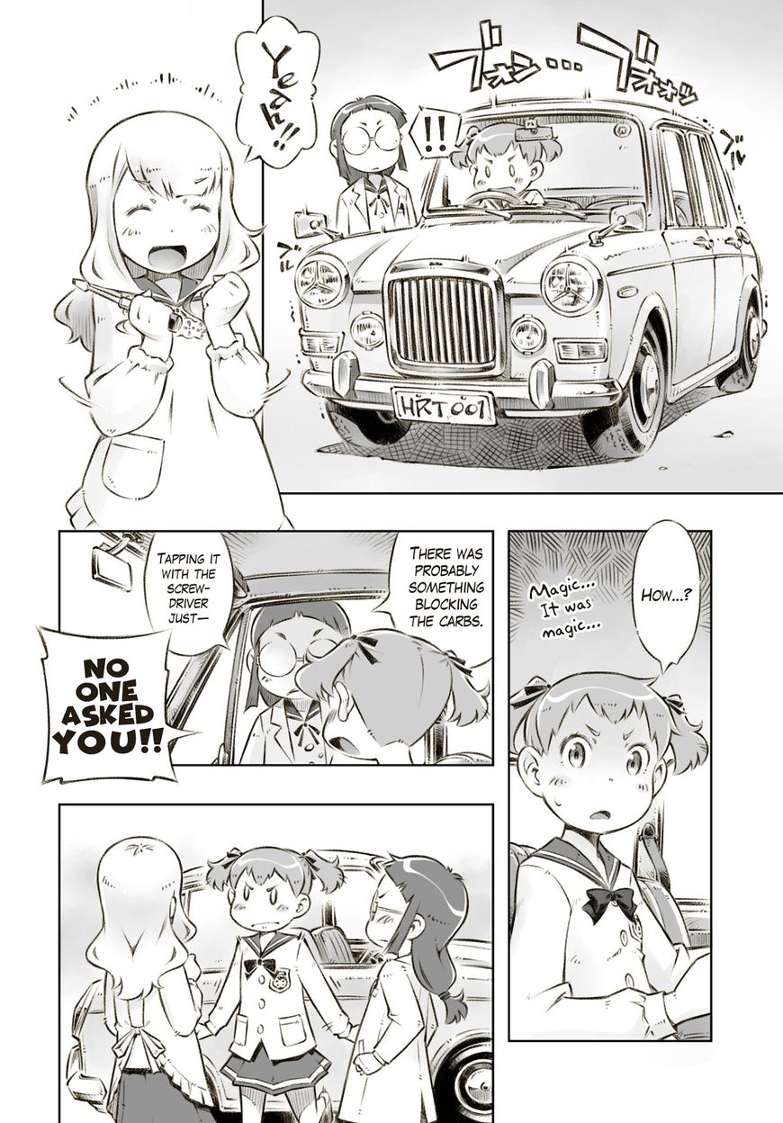 Zesshaka - Shiritsu yottsu wa Joshigakuin zetsumetsu kigu-sha gakka Chapter 5 page 21 - Chapter 5 : Abbie and the Magic Screwdriver