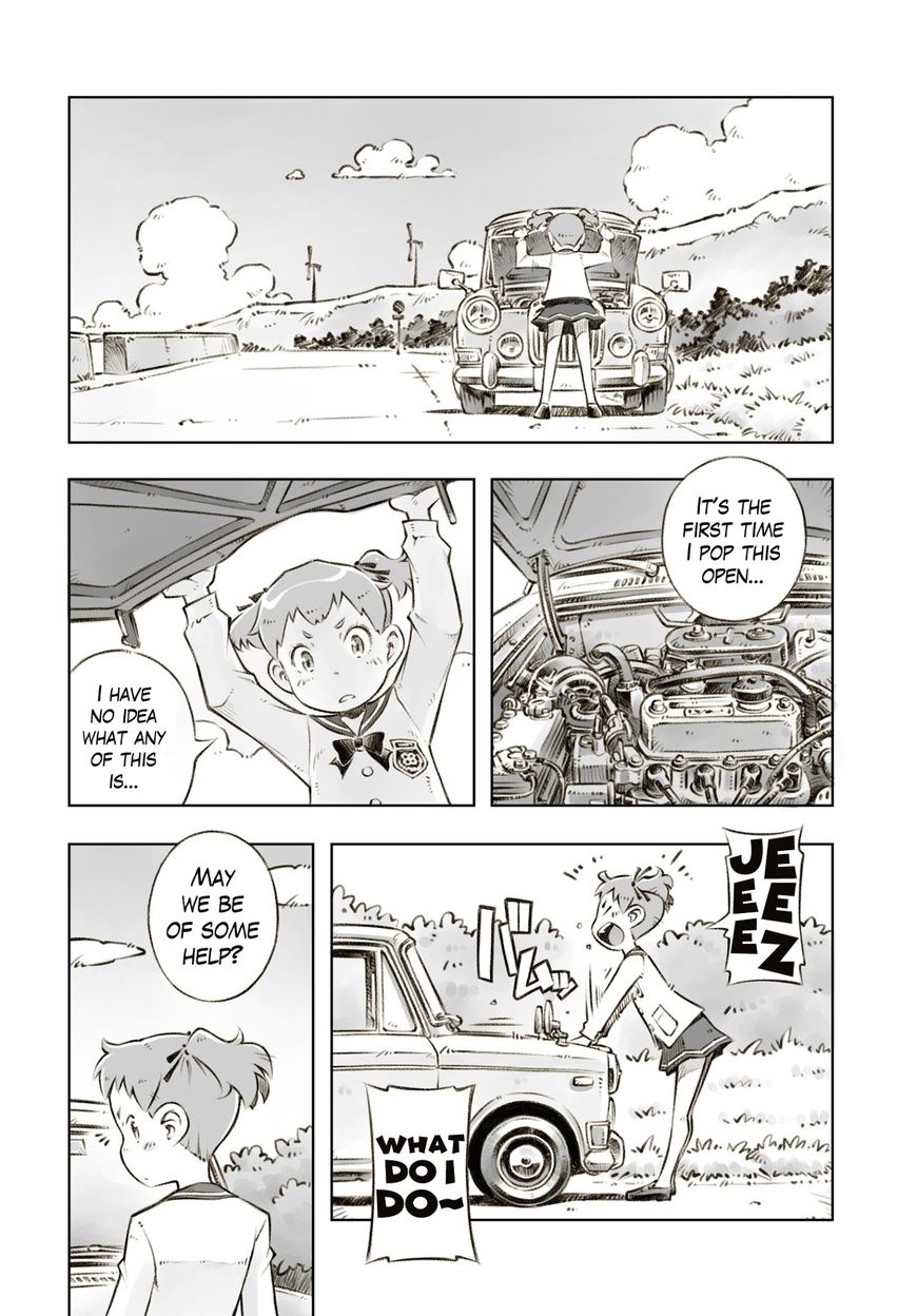 Zesshaka - Shiritsu yottsu wa Joshigakuin zetsumetsu kigu-sha gakka Chapter 5 page 7 - Chapter 5 : Abbie and the Magic Screwdriver