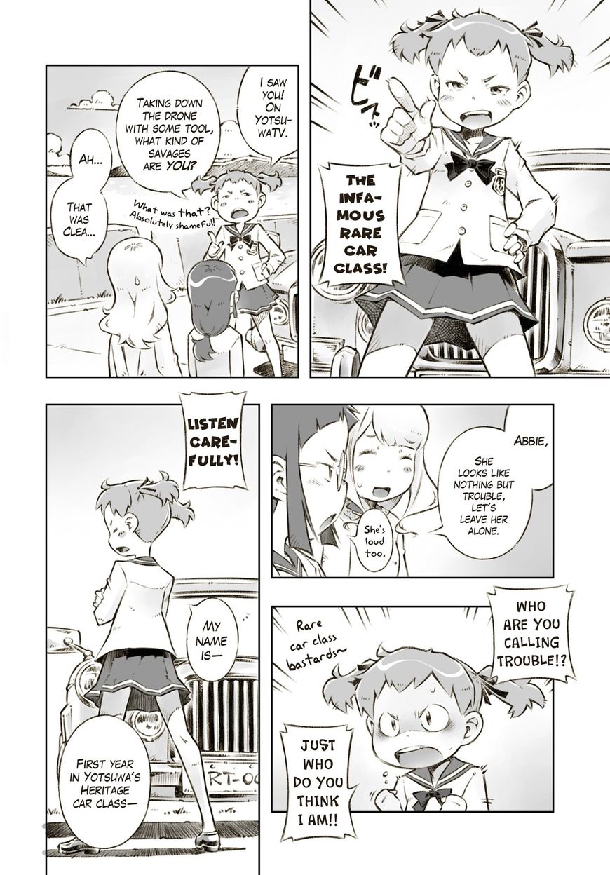 Zesshaka - Shiritsu yottsu wa Joshigakuin zetsumetsu kigu-sha gakka Chapter 5 page 9 - Chapter 5 : Abbie and the Magic Screwdriver