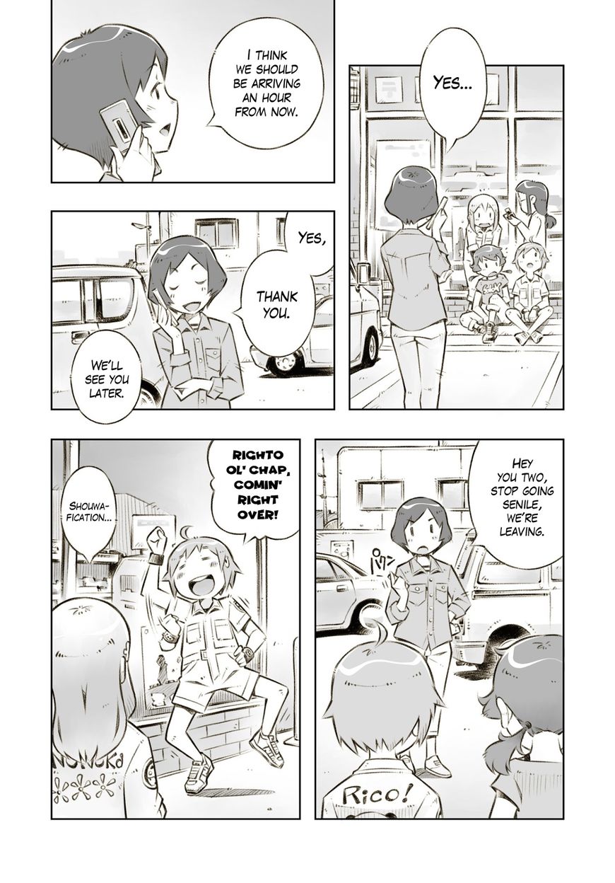 Zesshaka - Shiritsu yottsu wa Joshigakuin zetsumetsu kigu-sha gakka Chapter 6 page 10 - Chapter 6 : The Dream Goes On