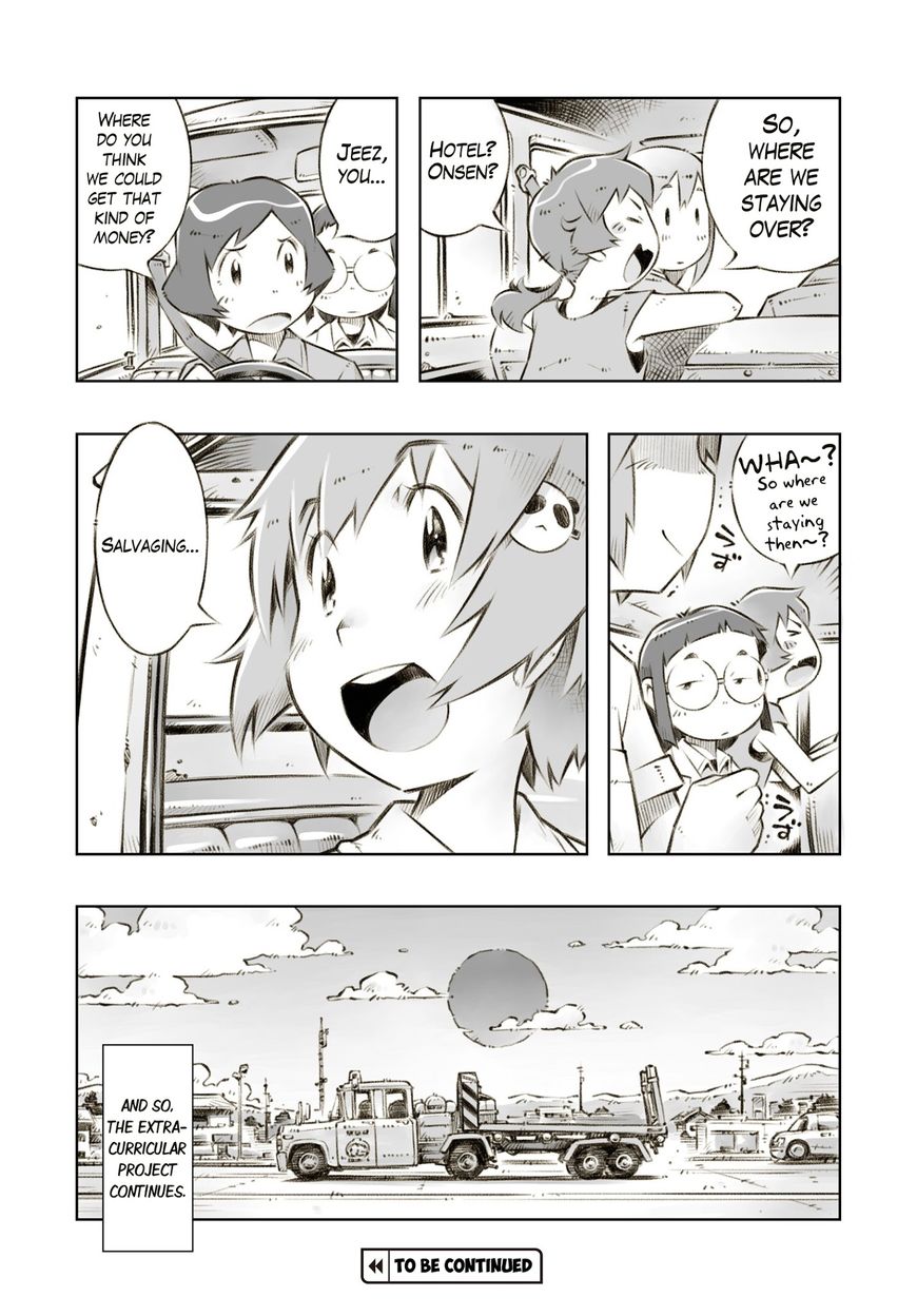 Zesshaka - Shiritsu yottsu wa Joshigakuin zetsumetsu kigu-sha gakka Chapter 6 page 31 - Chapter 6 : The Dream Goes On