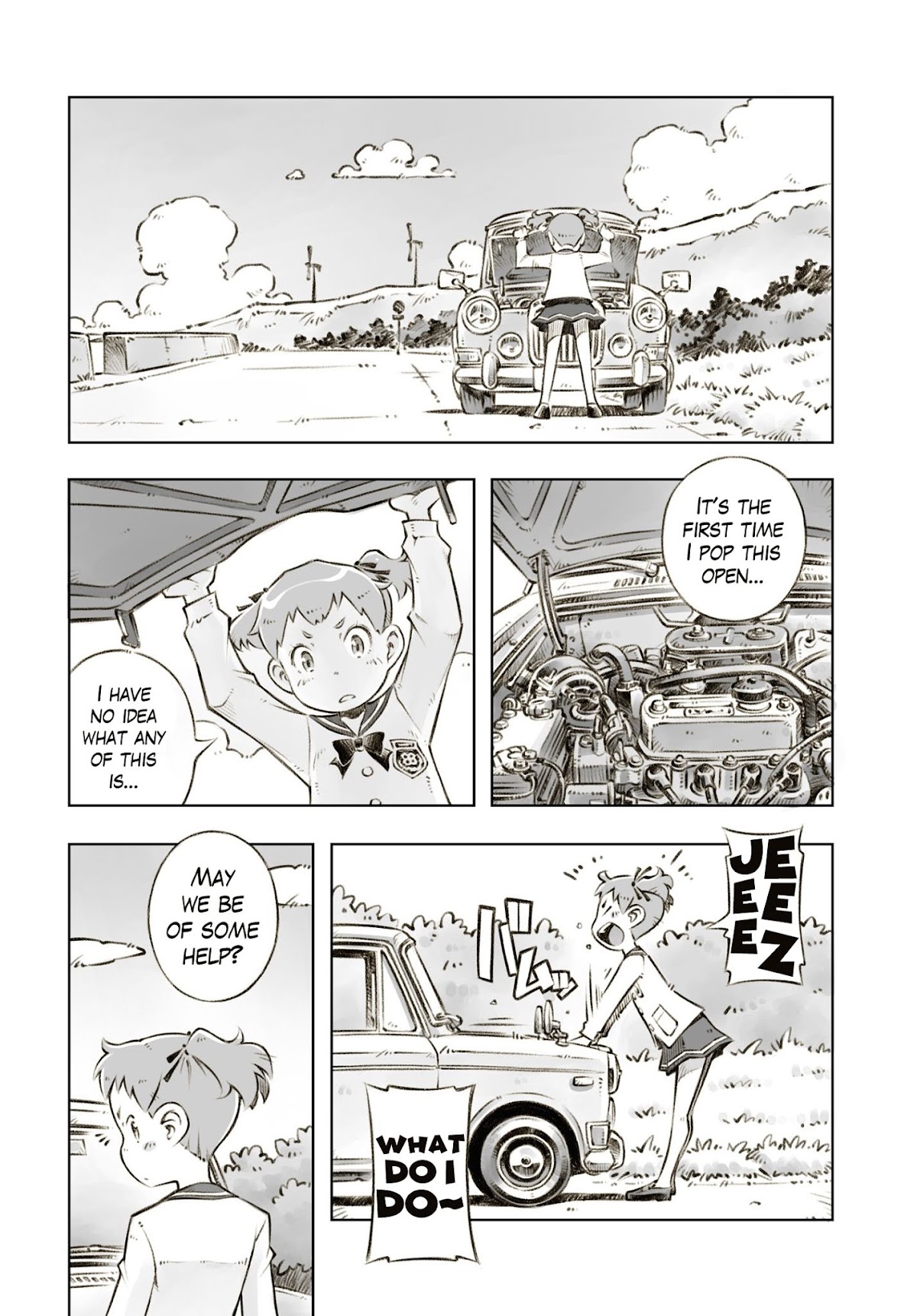 Zessyaka! Chapter 5 page 7 - Chapter 5 : Abbie and the Magic Screwdriver