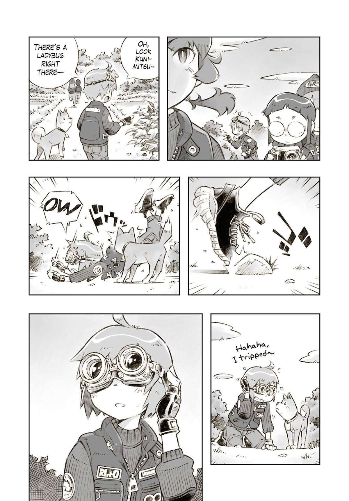 Zessyaka! Chapter 8.5 page 5 - Chapter 8.5: The Mystery Goggle's Mystery