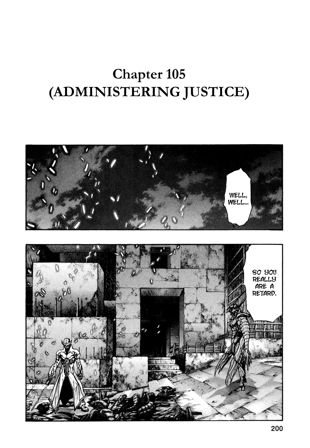 Zetman Chapter 105 page 1 - Chapter 105: Administering Justice