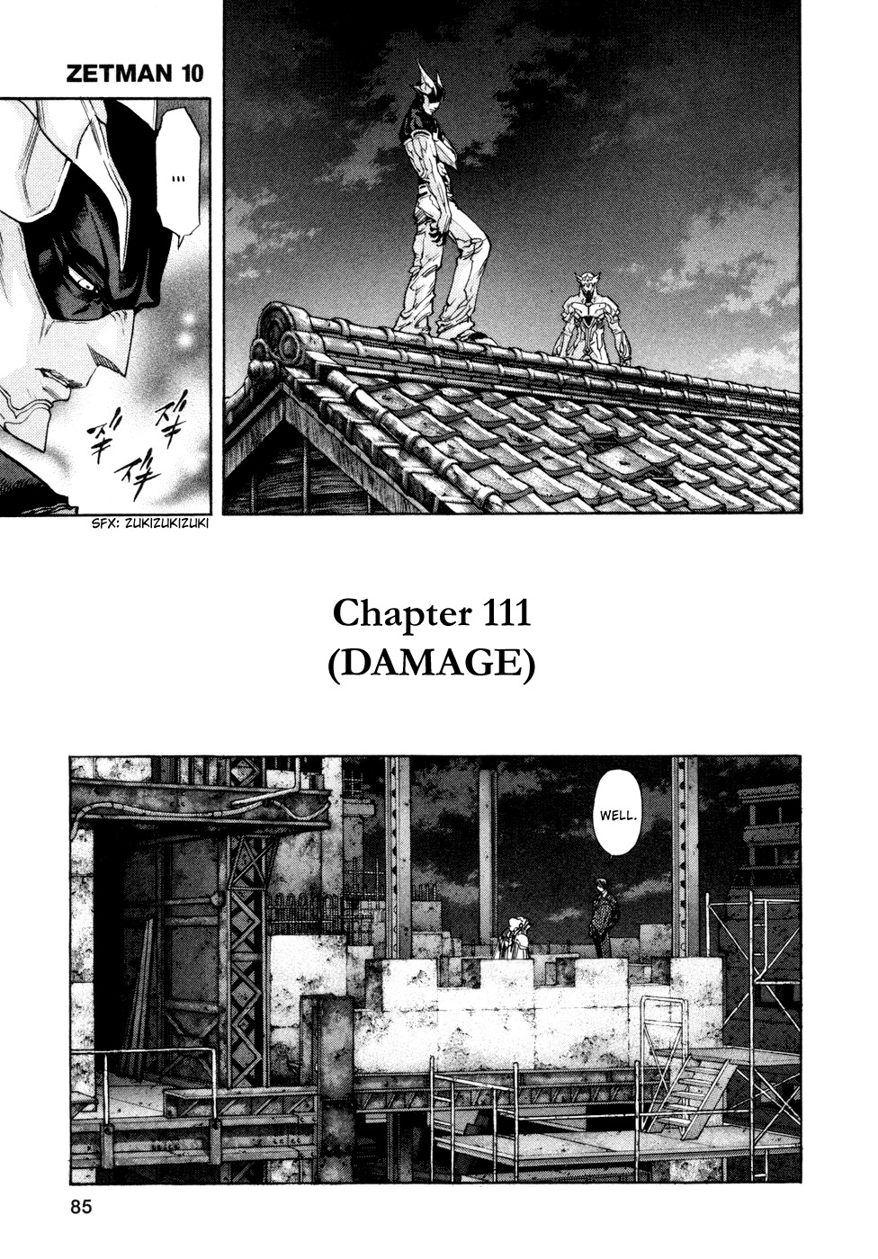 Zetman Chapter 111 page 5 - Chapter 111: Damaged