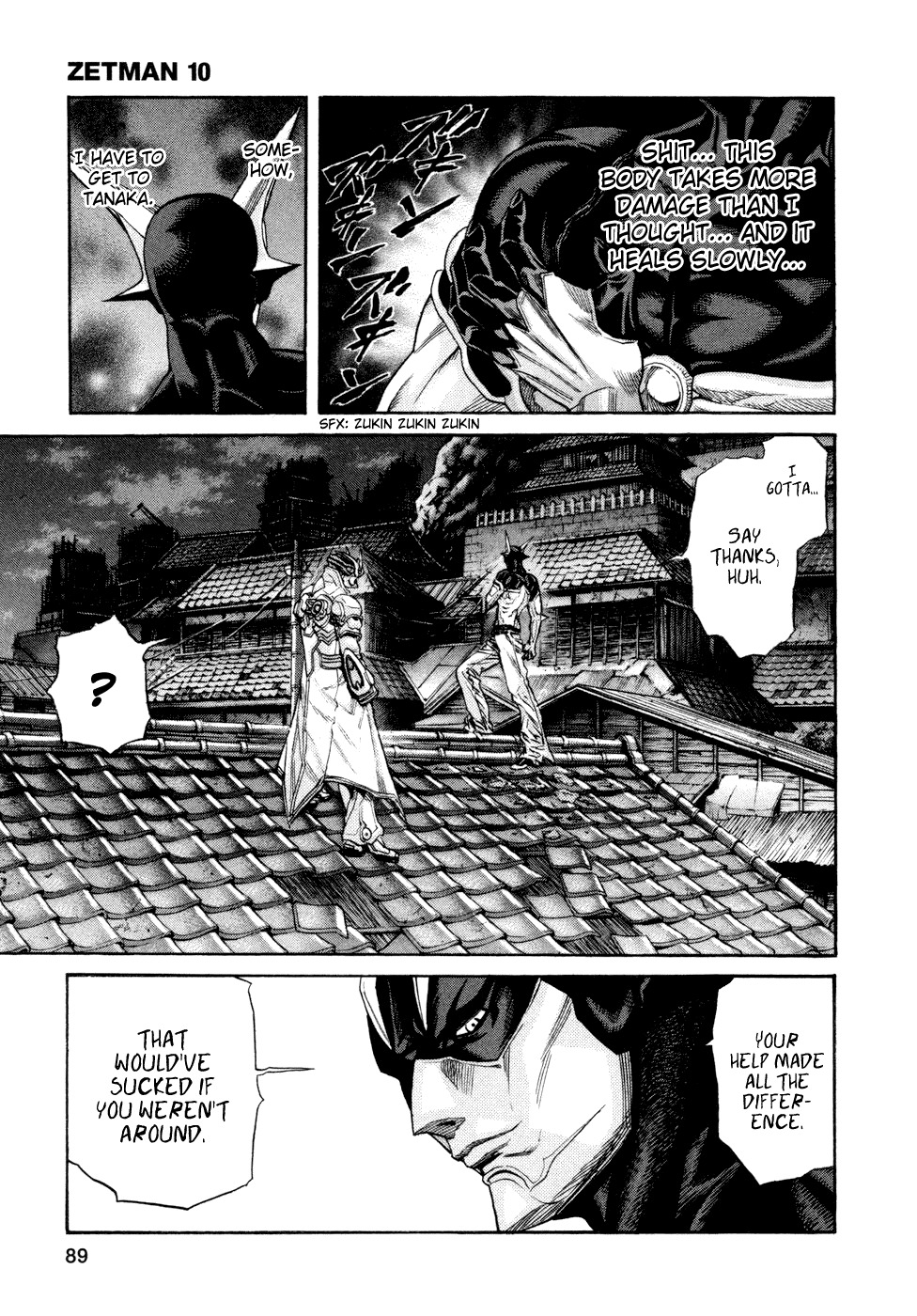 Zetman Chapter 111 page 9 - Chapter 111: Damaged