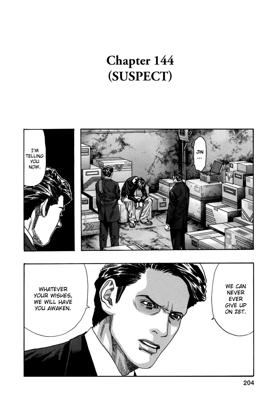 Zetman Chapter 144 page 1 - Chapter 144: Suspect