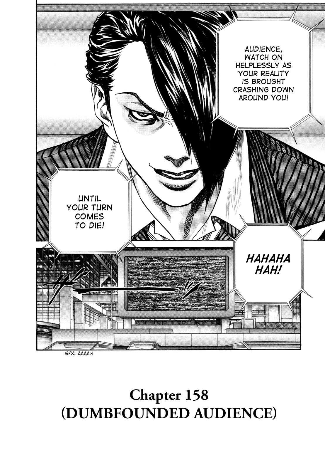 Zetman Chapter 158 page 2 - Chapter 158: Dumbfounded Audience